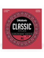 D'addario Ej27n Cuerdas Guitarra Clásica Nylon Classic Tensión Normal 28-43