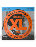 D'addario Exl110 10-46 Cuerdas Guitarra Eléctrica Nickel Wound