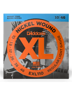 D'addario Exl110 10-46 Cuerdas Guitarra Eléctrica Nickel Wound