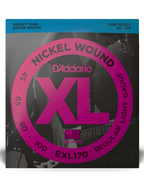 D'Addario EXL170 45-100 Cuerdas Bajo Eléctrico Regular Nickel Wound