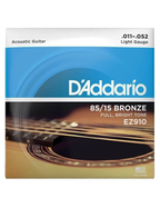 D'Addario EZ910 11-52 Cuerdas Guitarra Acústica 85/15 Bronze