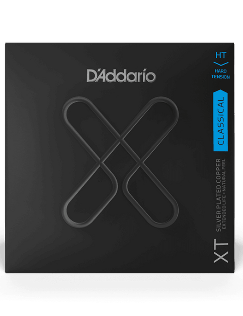 D'addario Xtc46 Xt Cuerdas Guitarra Clásica Nylon Recubiertas Tensión Hard