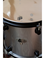 ddrum® D7BSB Batería Doble Bombo Set: 7 Piezas Trono Platillos Color: Silver
