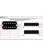 Dimarzio Capsula Humbucker Dp159 Bk Evolution Bridge