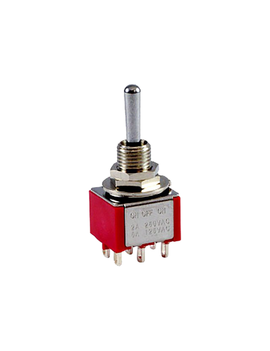 DiMarzio® EP1107 Switch Guitarra Eléctrica Mini 3 Posiciones On/Off/On