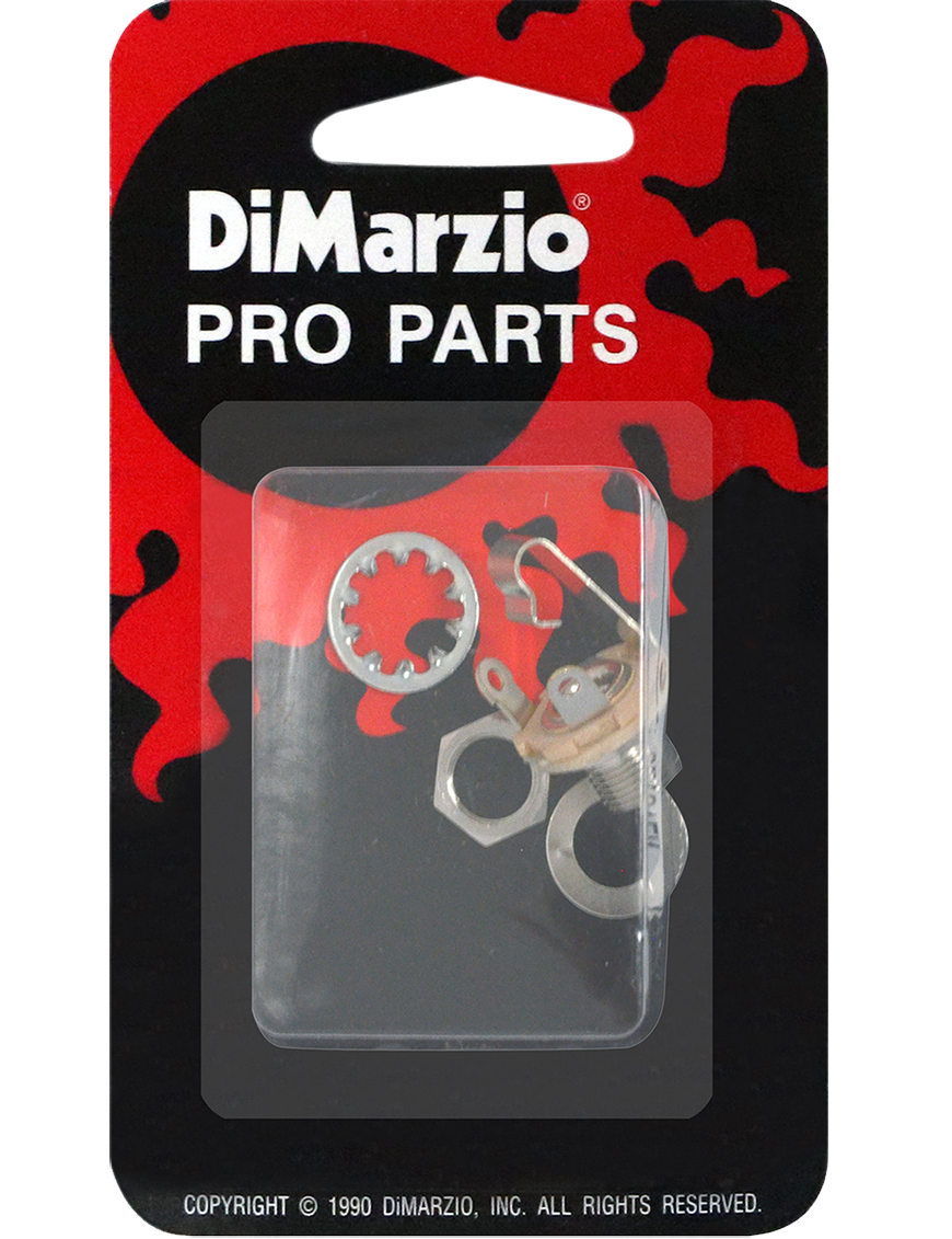 DiMarzio® EP1301 Jack Guitarra Eléctrica Mono 2 Conductores Switchcraft® OEM