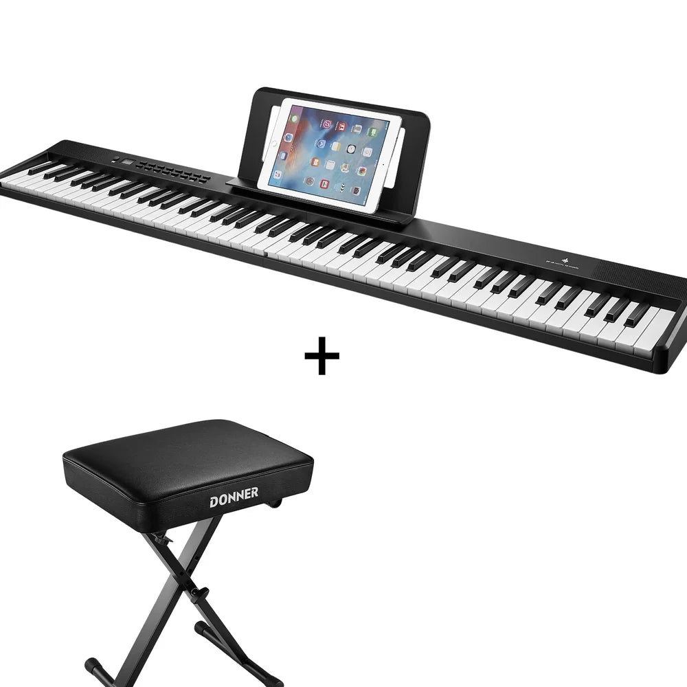 Donner DP-10 Piano digital plegable de 88 teclas