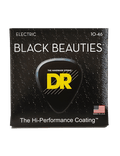 Dr Black Beauties™ 10-46 Cuerdas Guitarra Eléctrica Recubiertas Medium