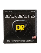 Dr Black Beauties™ 10-46 Cuerdas Guitarra Eléctrica Recubiertas Medium