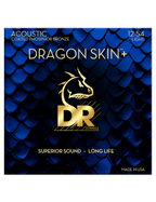 DR DRAGON SKIN+™ 12-54 Cuerdas Guitarra Acústica Phosphor Bronze Recubiertas