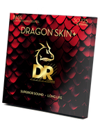 DR Dragon Skin+ 30-125 Cuerdas Bajo Eléctrico 6 Cuerdas Acero Recubiertas