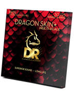 DR Dragon Skin+ 30-125 Multiescala Cuerdas Bajo Eléctrico 6 Cuerdas Acero Recubiertas