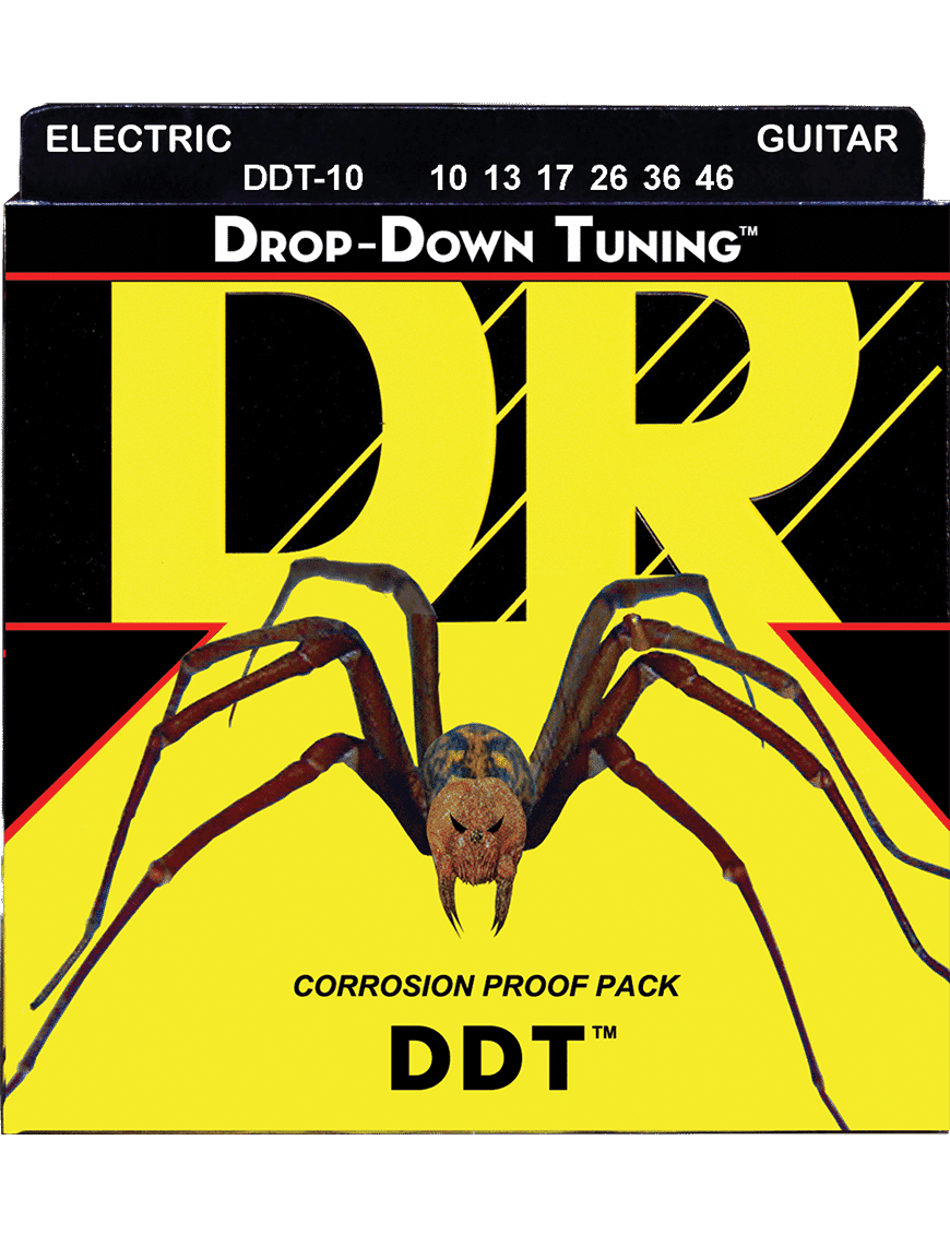 Dr Ddt-10 Cuerdas Guitarra Eléctrica 6 Cuerdas Ddt™ 10-46 Medium