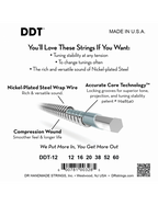DR DDT™ 12-60 Cuerdas Guitarra Eléctrica Extra Heavy Drop-Down Tuning™