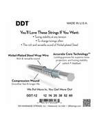 DR DDT™ 12-60 Cuerdas Guitarra Eléctrica Extra Heavy Drop-Down Tuning™