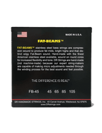 Dr Fb-45 Cuerdas Bajo Eléctrico 4 Cuerdas Fat Beams™ 45-105 Medium