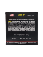 Dr Legend™ Fl-45 Cuerdas Bajo Eléctrico 4 Cuerdas Flat 45-105 Medium