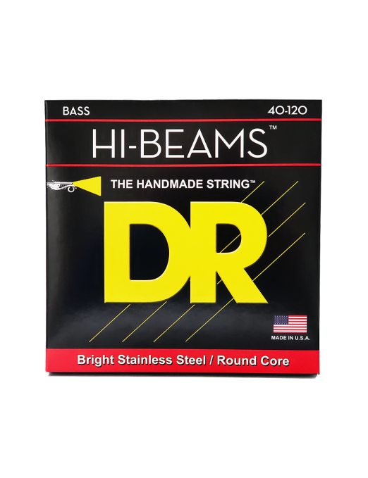 DR HI-BEAMS 40-120 Cuerdas Bajo Eléctrico 5 Cuerdas Light