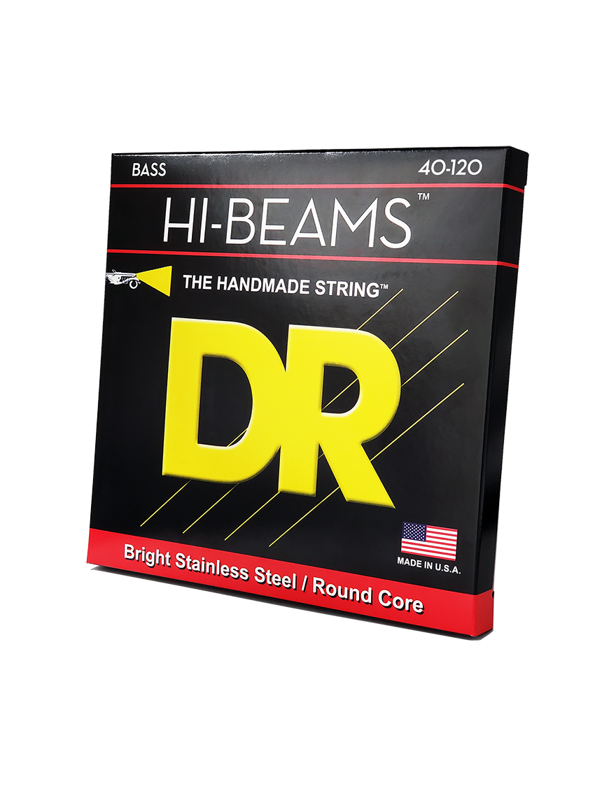 DR HI-BEAMS 40-120 Cuerdas Bajo Eléctrico 5 Cuerdas Light