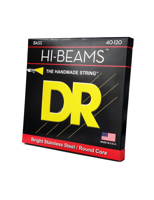 DR HI-BEAMS 40-120 Cuerdas Bajo Eléctrico 5 Cuerdas Light