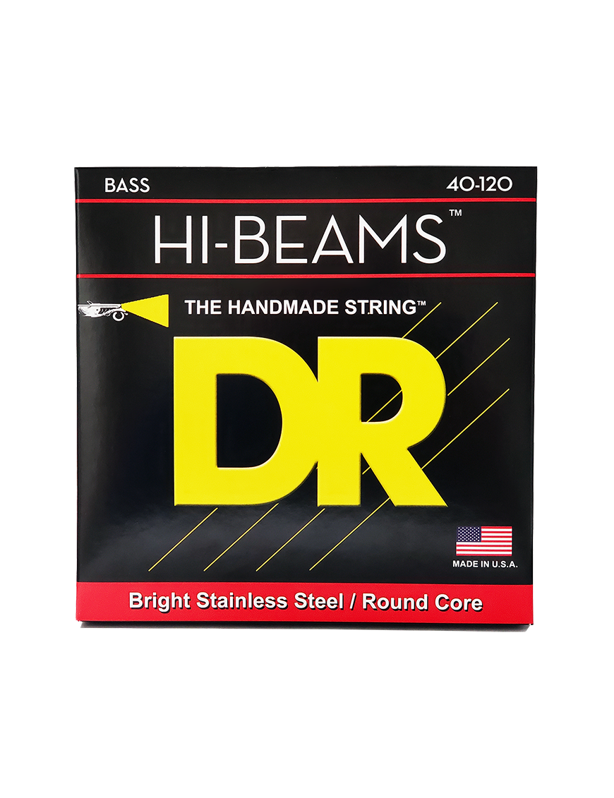 DR HI-BEAMS 40-120 Cuerdas Bajo Eléctrico 5 Cuerdas Light
