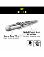 DR TITE-FIT™ 9-42 Cuerdas Guitarra Eléctrica Light