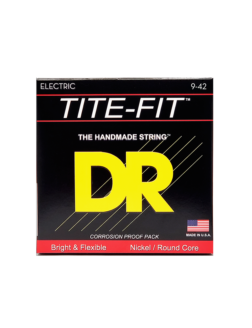 DR TITE-FIT™ 9-42 Cuerdas Guitarra Eléctrica Light
