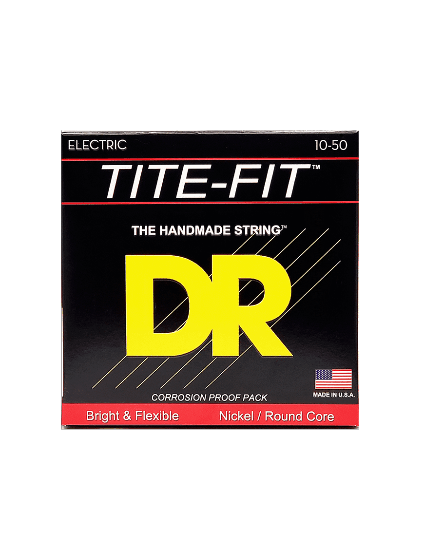 Dr Tite-Fit™ Mh-10 Cuerdas Guitarra Eléctrica 6 Cuerdas 10-50 Medium Heavy