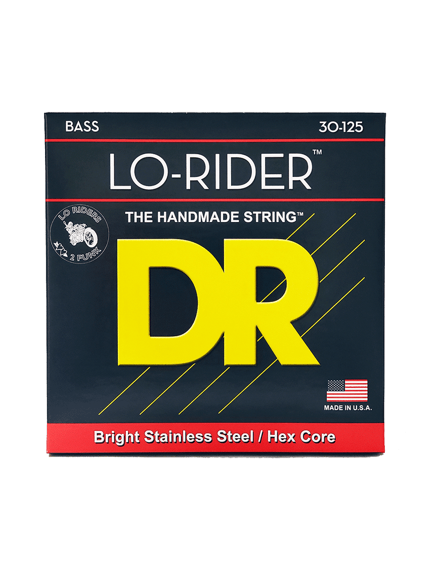 Dr Cuerdas Bajo 6 Cuerdas Mh6-30-130 Lo-Rider Medium