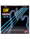 DR HI-DEF NEON Blue 45-105 Cuerdas Bajo Eléctrico Medium | Azul
