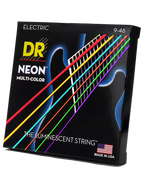 DR NEON™ Multi-Color 9-46 Cuerdas Guitarra Eléctrica Light-Medium