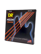 DR HI-DEF NEON™ Orange 45-105 Cuerdas Bajo Eléctrico Medium | Naranjo