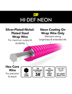 Dr Neon™ Pink 10-46 Cuerdas Guitarra Eléctrica Medium | Rosado