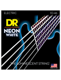 DR HI-DEF NEON™ WHITE 10-46 Cuerdas Guitarra Eléctrica | Blanco