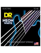 DR HI-DEF NEON™ WHITE 10-46 Cuerdas Guitarra Eléctrica | Blanco