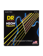 DR HI-DEF NEON™ Yellow 10-46 Cuerdas Guitarra Eléctrica Medium | Amarillo