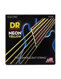 DR HI-DEF NEON™ Yellow 10-46 Cuerdas Guitarra Eléctrica Medium | Amarillo