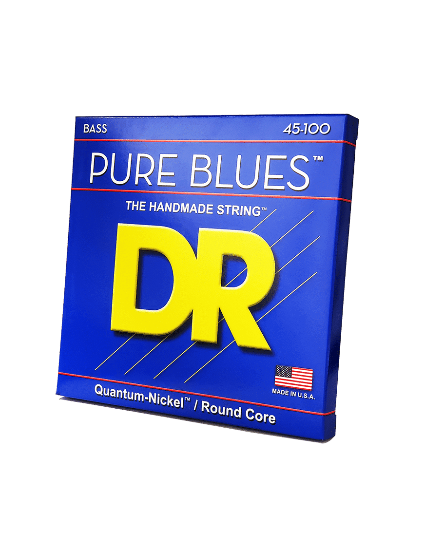Dr Pure Blues™ Pb-45 Cuerdas Bajo Eléctrico 4 Cuerdas 45-100 Medium Light