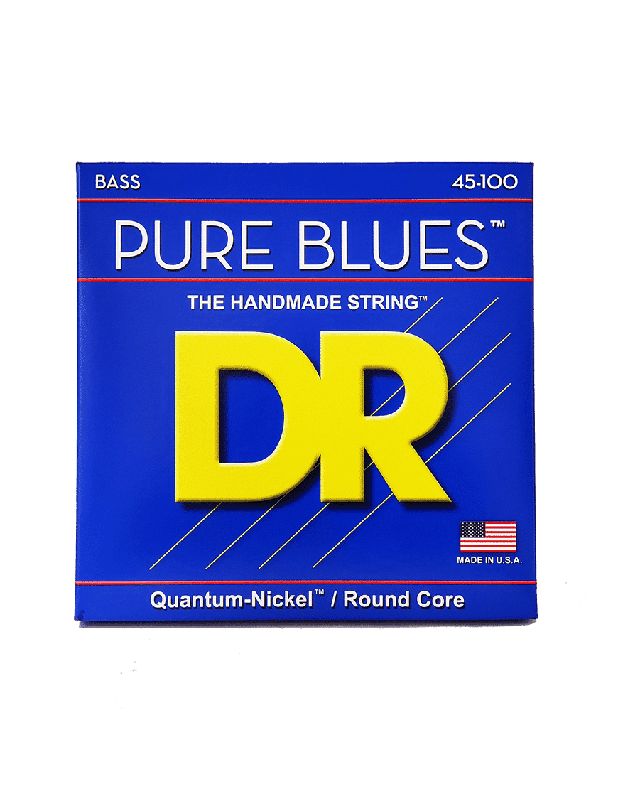 Dr Pure Blues™ Pb-45 Cuerdas Bajo Eléctrico 4 Cuerdas 45-100 Medium Light