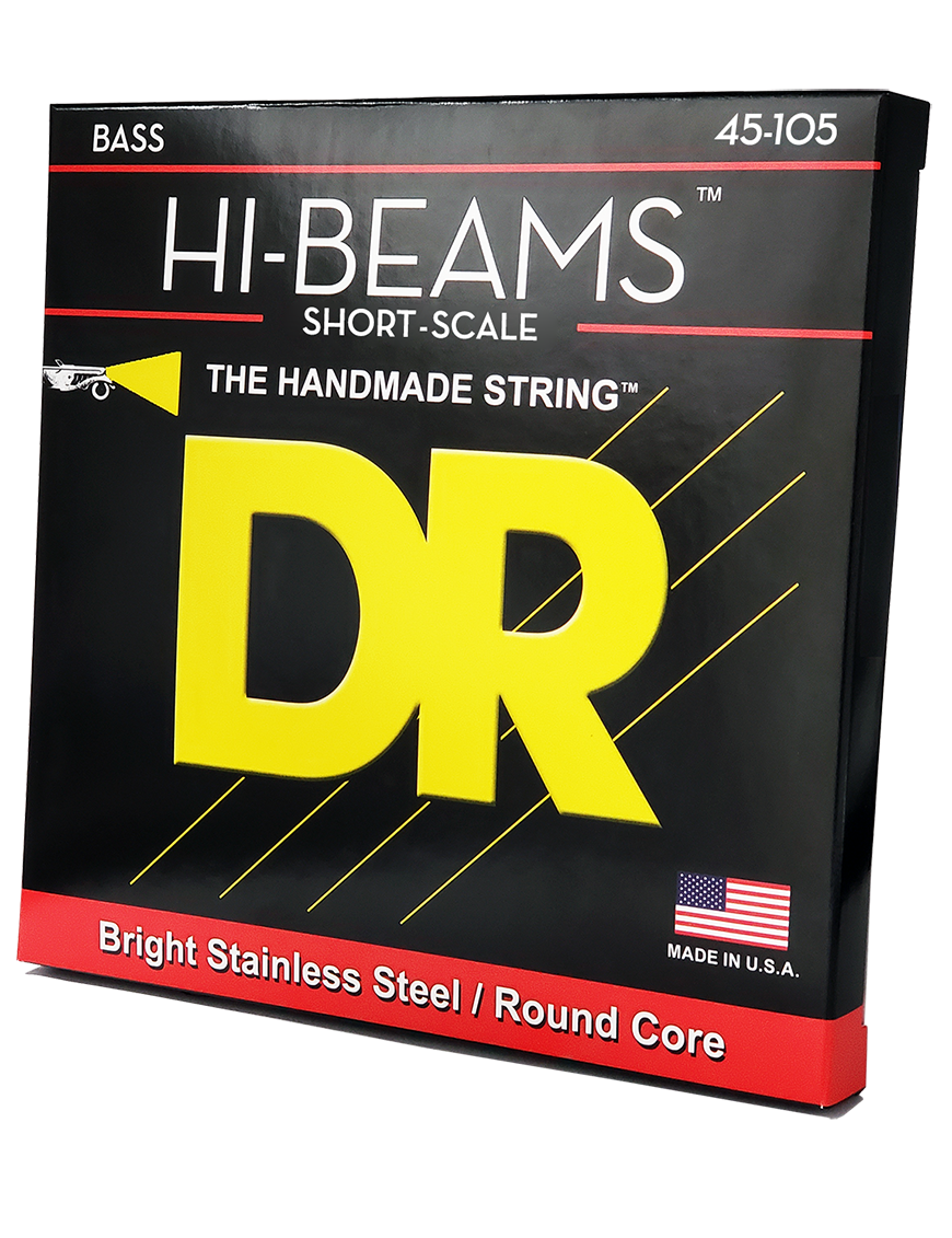 DR HI-BEAMS 45-105 Escala Corta Cuerdas Bajo Eléctrico Medium