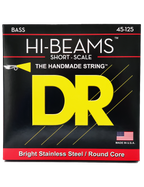 DR HI-BEAMS 45-125 Escala Corta Cuerdas Bajo Eléctrico 5 Cuerdas Medium