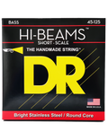 DR HI-BEAMS 45-125 Escala Corta Cuerdas Bajo Eléctrico 5 Cuerdas Medium
