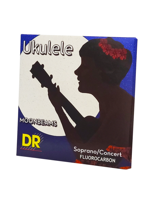 DR MOONBEAMS Cuerdas Ukelele Soprano/Concierto Flurocarbon