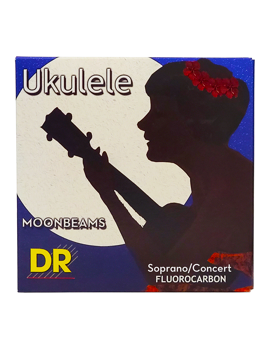 DR MOONBEAMS Cuerdas Ukelele Soprano/Concierto Flurocarbon