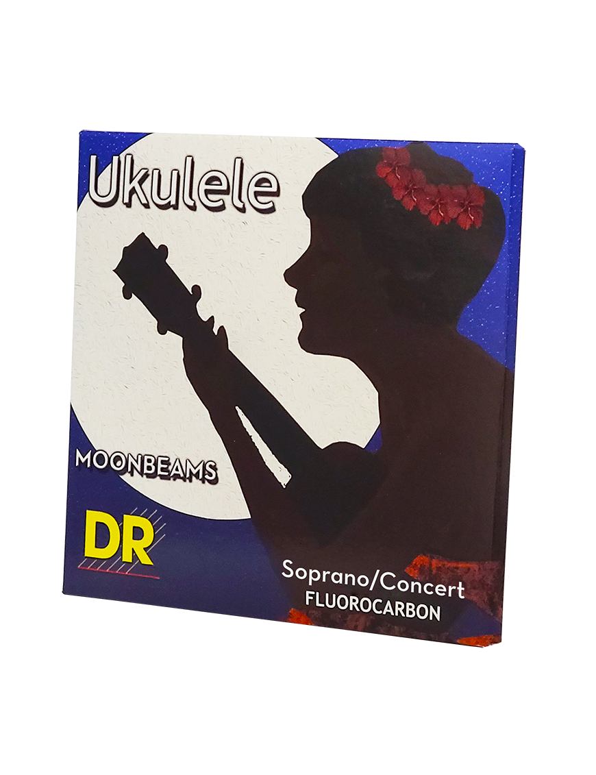 DR MOONBEAMS Cuerdas Ukelele Soprano/Concierto Flurocarbon