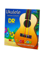 DR MULTI-COLOR™ Cuerdas Ukelele Soprano/Concierto