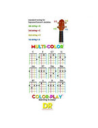 DR MULTI-COLOR™ Cuerdas Ukelele Soprano/Concierto