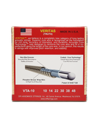 DR VERITAS™ 10-48 Cuerdas Guitarra Acústica Extra Light Phosphor Bronze Extra: 2 Cuerdas