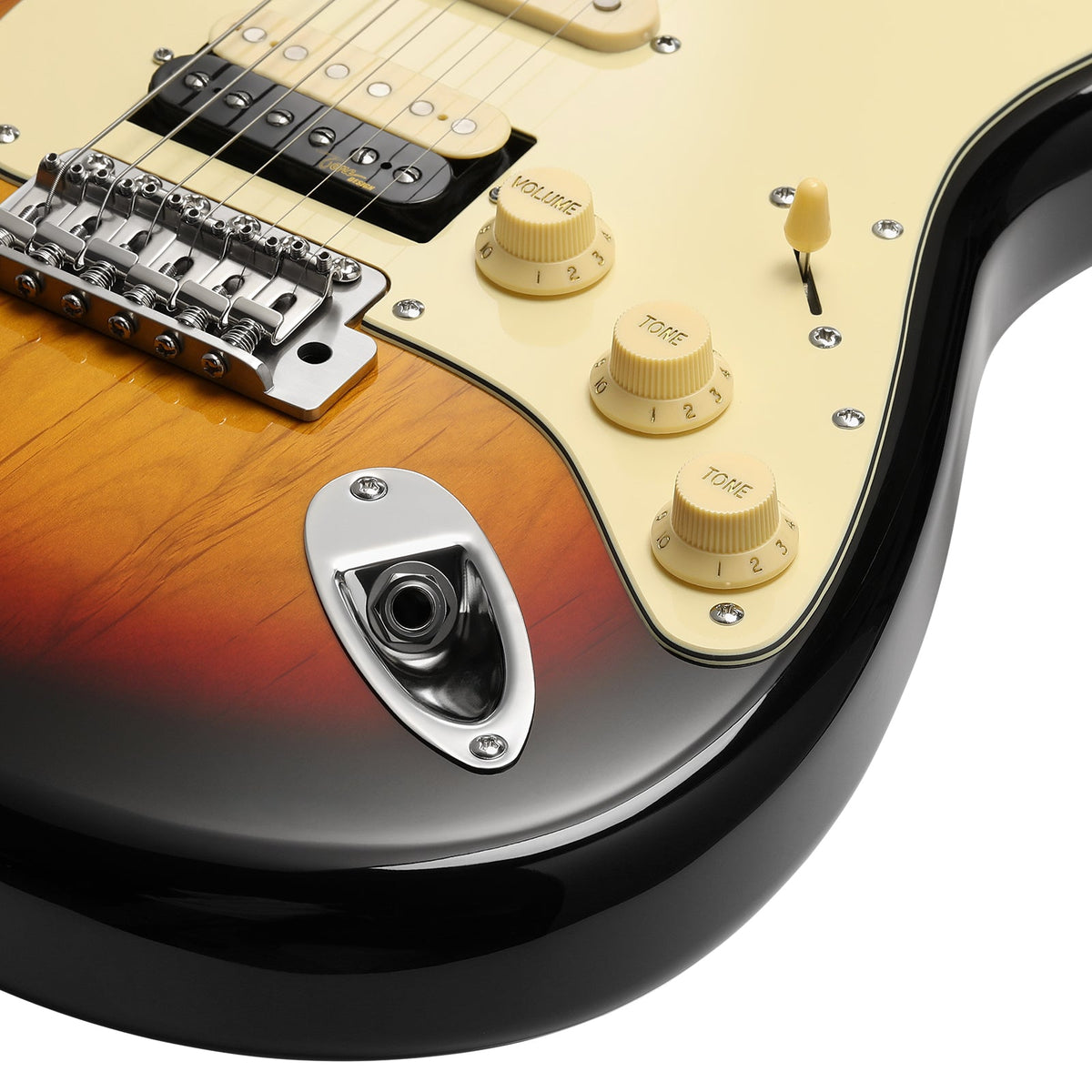 Donner DST-600 Guitarra eléctrica con funda EC6799