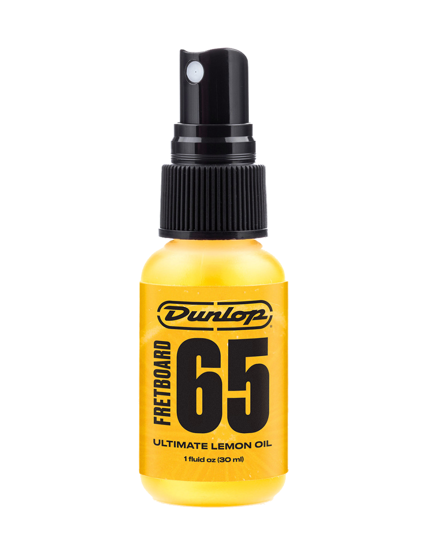 Dunlop® 6551 Removedor Diapasón Guitarra/Bajo Aceite de Limón FORMULA 65™ Fingerboard 30 ml